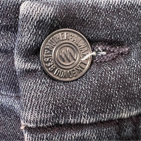 Mother the Looker Prep Fray Jeans Size 27 - Picture 9 of 14